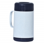 Brentwood FT-16 44oz Wide Mouth Food Jar, Blue FT-16