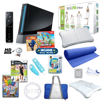 wii mario fit mega bundle